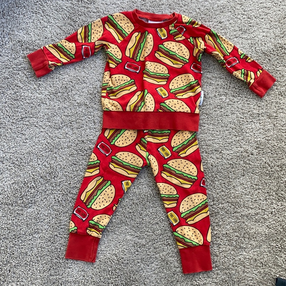 Purl lamb matching set